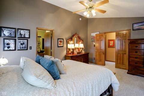 Bedroom at 8344 Hunters Meadow Court, Indianapolis, IN