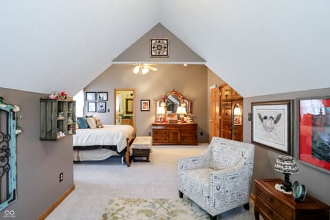 Bedroom at 8344 Hunters Meadow Court, Indianapolis, IN