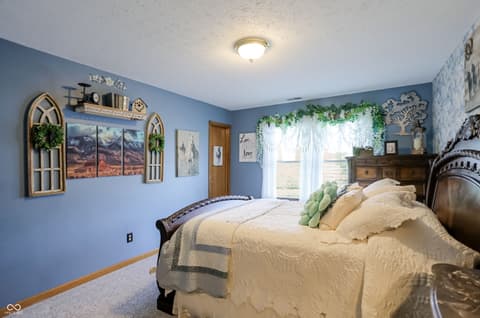 Bedroom at 8344 Hunters Meadow Court, Indianapolis, IN