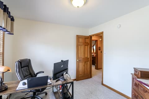 Home office at 8344 Hunters Meadow Court, Indianapolis, IN