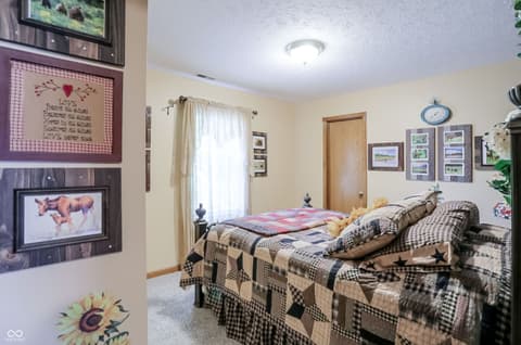 Bedroom at 8344 Hunters Meadow Court, Indianapolis, IN