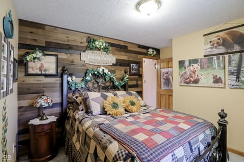 Bedroom at 8344 Hunters Meadow Court, Indianapolis, IN