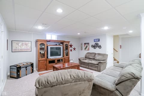 Recreation Room — 8344 Hunters Meadow Court, Indianapolis, IN