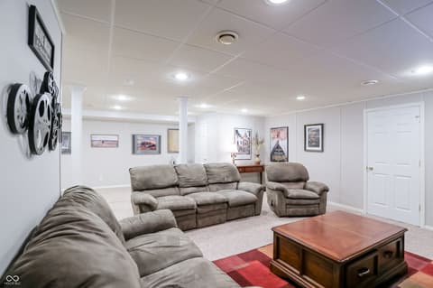 Recreation Room — 8344 Hunters Meadow Court, Indianapolis, IN