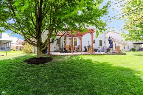 Backyard at 8344 Hunters Meadow Court, Indianapolis, IN