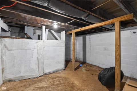 Basement at 616 W 39th Street, Indianapolis, IN