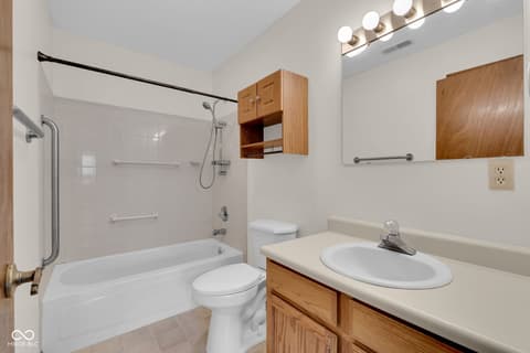 Bathroom at 1435 Northridge Hills, Crawfordsville, IN