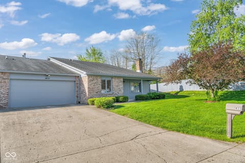 Front exterior at 1435 Northridge Hills, Crawfordsville, IN
