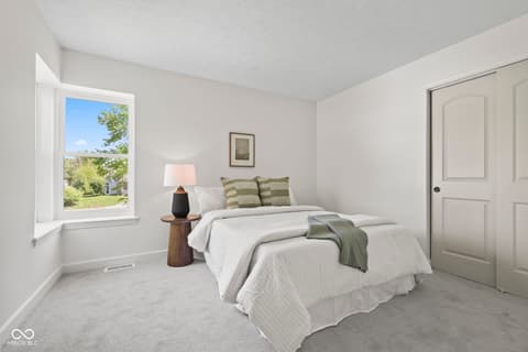 Bedroom at 9138 Hardwood Court, Indianapolis, IN
