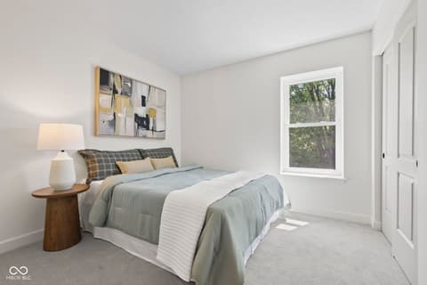 Bedroom at 9138 Hardwood Court, Indianapolis, IN
