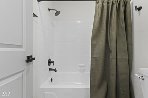 Primary bathroom at 9138 Hardwood Court, Indianapolis, IN