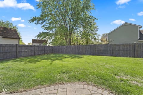 Yard at 9138 Hardwood Court, Indianapolis, IN