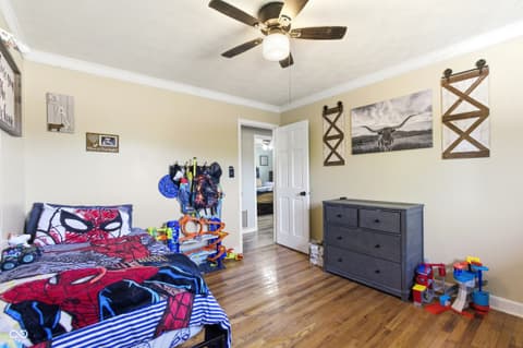 Bedroom at 4735 W County Road 75 S, Greencastle, IN