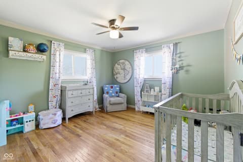 Bedroom at 4735 W County Road 75 S, Greencastle, IN