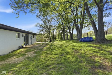 Backyard at 4735 W County Road 75 S, Greencastle, IN