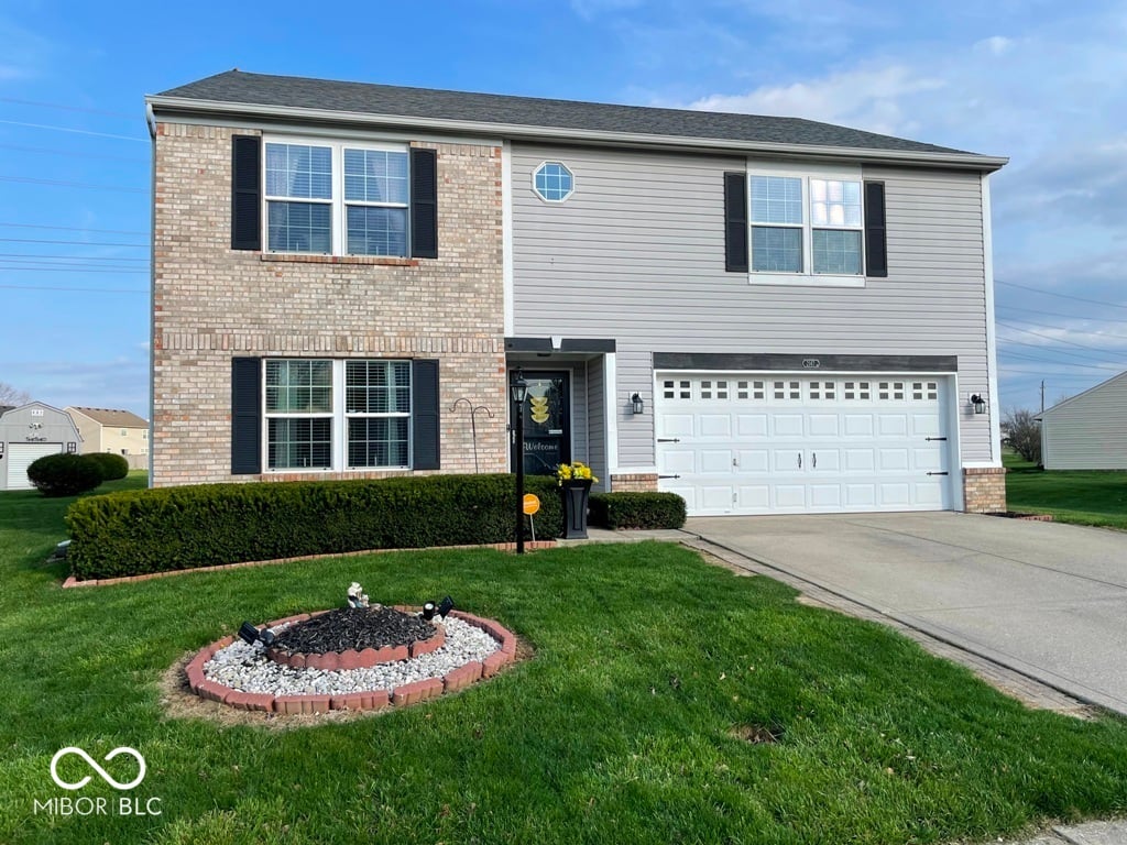 Front exterior at 2147 Fairweather Drive, Indianapolis, IN