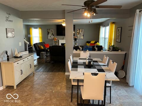 Dining room at 2147 Fairweather Drive, Indianapolis, IN
