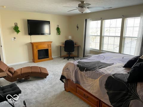 Primary bedroom at 2147 Fairweather Drive, Indianapolis, IN