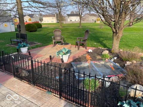 Outdoor living area at 2147 Fairweather Drive, Indianapolis, IN