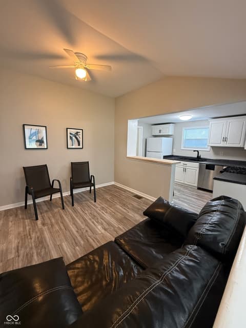 Living room at 1404 S Gerrard Drive, Indianapolis, IN