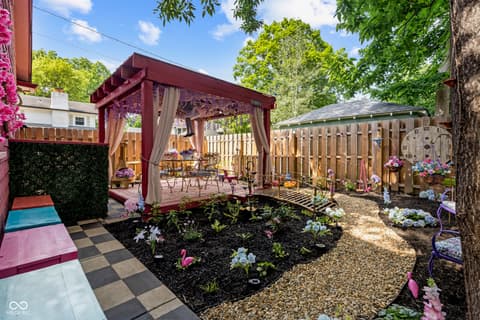 Yard at 814 E 48th Street, Indianapolis, IN