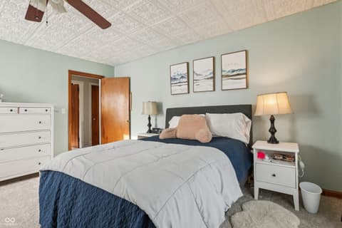 Bedroom at 1407 W Us Highway 52, Fountaintown, IN