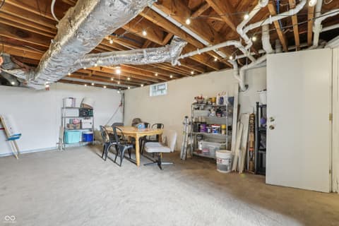 Basement at 1407 W Us Highway 52, Fountaintown, IN