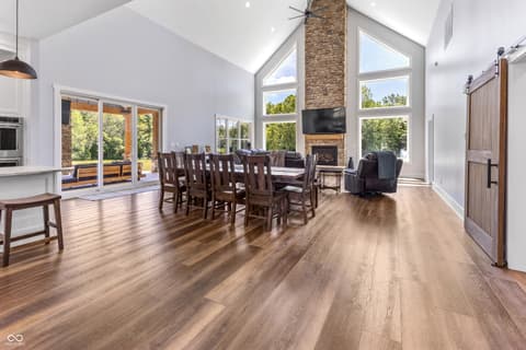 Dining room at 5780 E County Road 1200 S, Cloverdale, IN