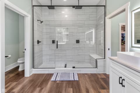 Bathroom at 5780 E County Road 1200 S, Cloverdale, IN