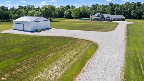 Yard at 5780 E County Road 1200 S, Cloverdale, IN