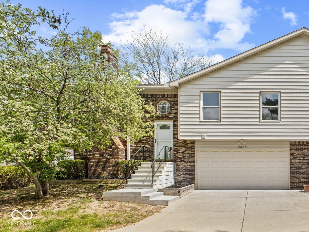 Front exterior at 2525 Brewster Road, Indianapolis, IN
