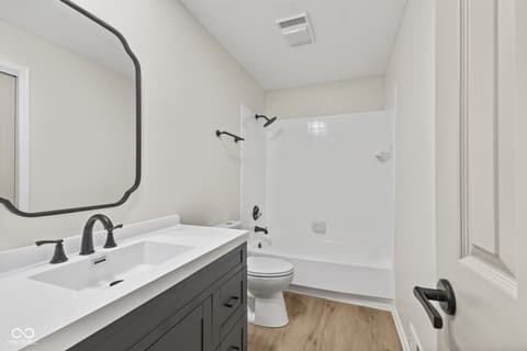 Bathroom at 2525 Brewster Road, Indianapolis, IN