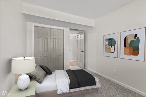 Bedroom at 2525 Brewster Road, Indianapolis, IN