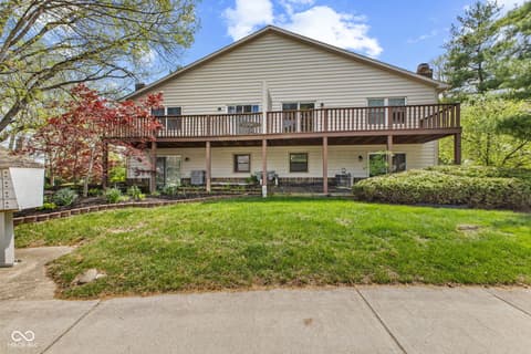 Backyard at 2525 Brewster Road, Indianapolis, IN