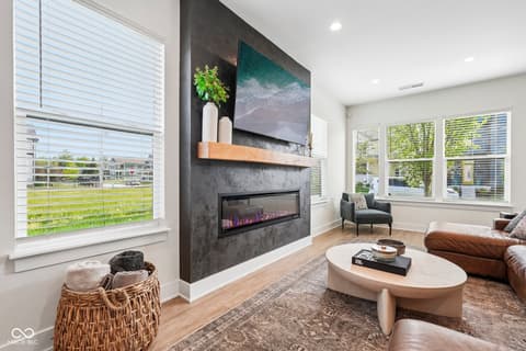 Living room at 2846 Mac Pherson Avenue, Indianapolis, IN