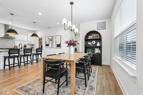 Dining room at 2846 Mac Pherson Avenue, Indianapolis, IN