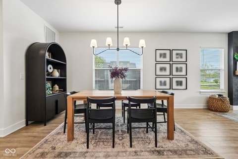 Dining room at 2846 Mac Pherson Avenue, Indianapolis, IN