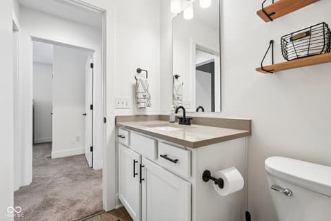 Bathroom at 2846 Mac Pherson Avenue, Indianapolis, IN