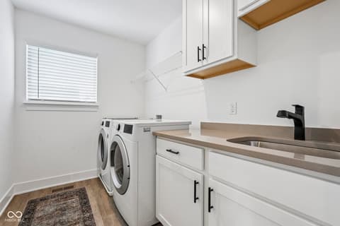 Laundry room at 2846 Mac Pherson Avenue, Indianapolis, IN