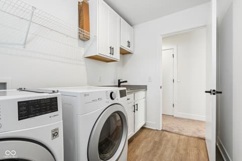 Laundry room at 2846 Mac Pherson Avenue, Indianapolis, IN
