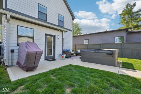 Backyard at 2846 Mac Pherson Avenue, Indianapolis, IN