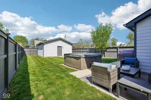 Yard at 2846 Mac Pherson Avenue, Indianapolis, IN