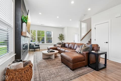 Living room at 2846 Mac Pherson Avenue, Indianapolis, IN