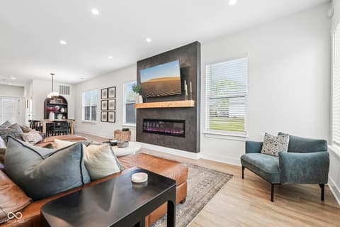 Living room at 2846 Mac Pherson Avenue, Indianapolis, IN