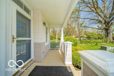 Outdoor living area at 4300 W Coyote Run Court, Muncie, IN