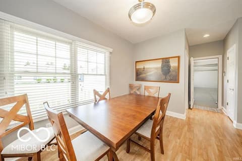 Dining room at 4300 W Coyote Run Court, Muncie, IN