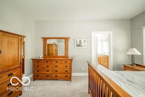 Bedroom at 4300 W Coyote Run Court, Muncie, IN