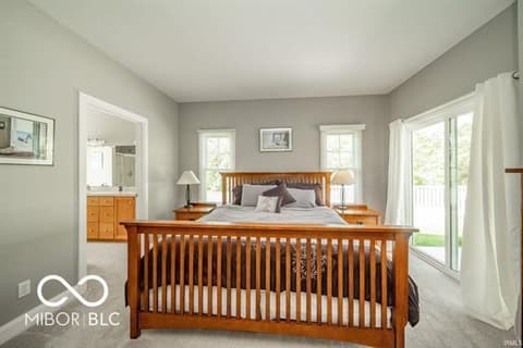 Bedroom at 4300 W Coyote Run Court, Muncie, IN