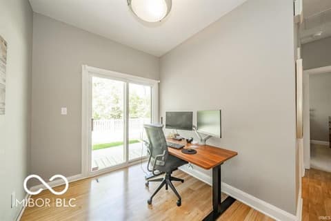 Home office at 4300 W Coyote Run Court, Muncie, IN