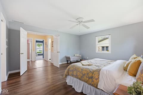 Bedroom at 820 Yosemite Drive, Indianapolis, IN